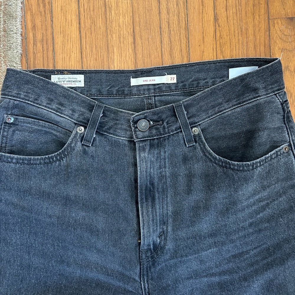 Levi’s dad denim grey